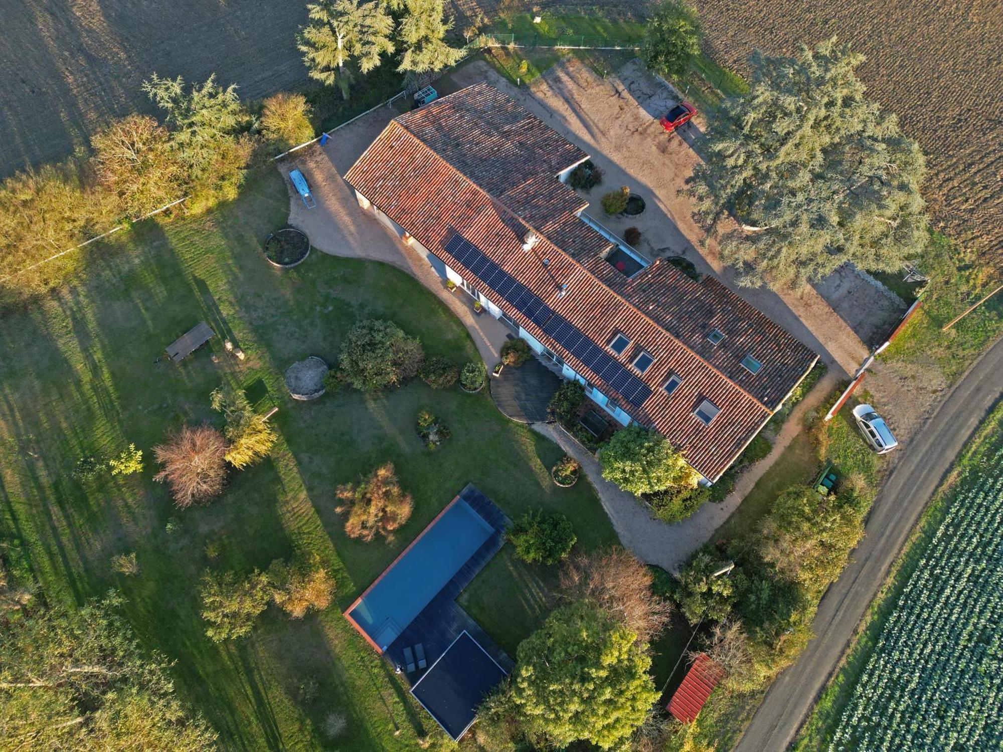 ลา การอฟ Bed & Breakfast Pibrac ภายนอก รูปภาพ